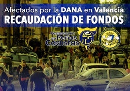 La Federación de Peñas del Cádiz CF y la peña Cadistas de Traca se vuelcan con Valencia