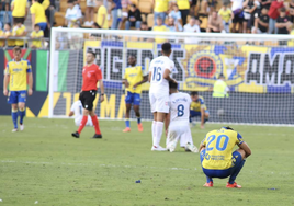 El Cádiz CF, en descenso