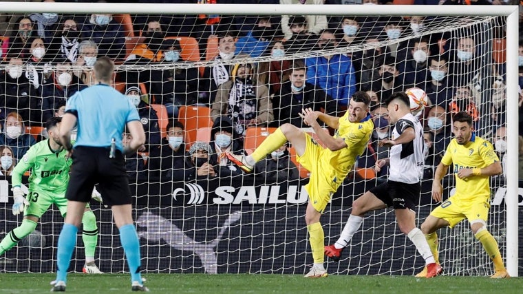 El Valencia eliminó al Cádiz CF en los cuartos de final de la Copa del Rey en la temporada 2021/2022.