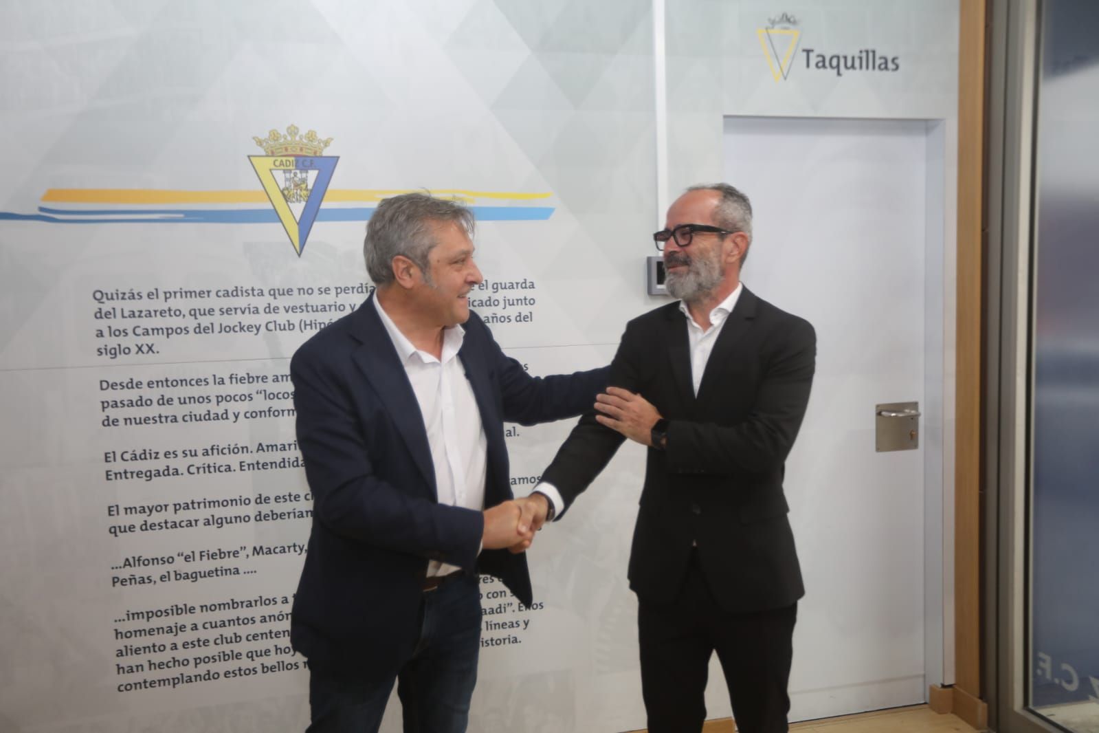 La despedida de José Mari del Cádiz CF, en imágenes