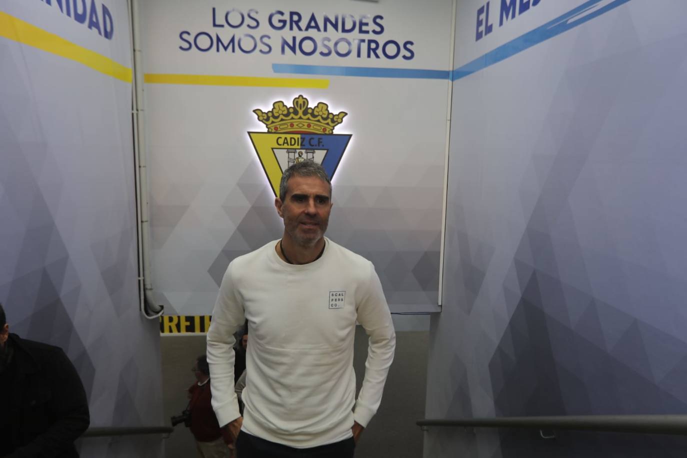 Fotos de la presentación de Gaizka Garitano como nuevo entrenador del Cádiz