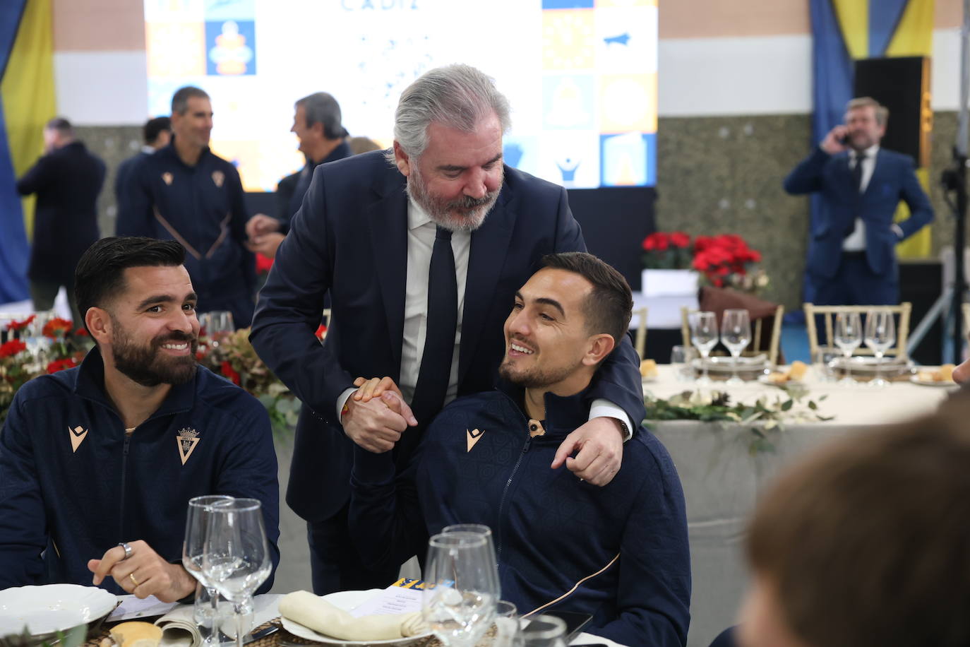 Las imágenes de la comida de Navidad del Cádiz CF