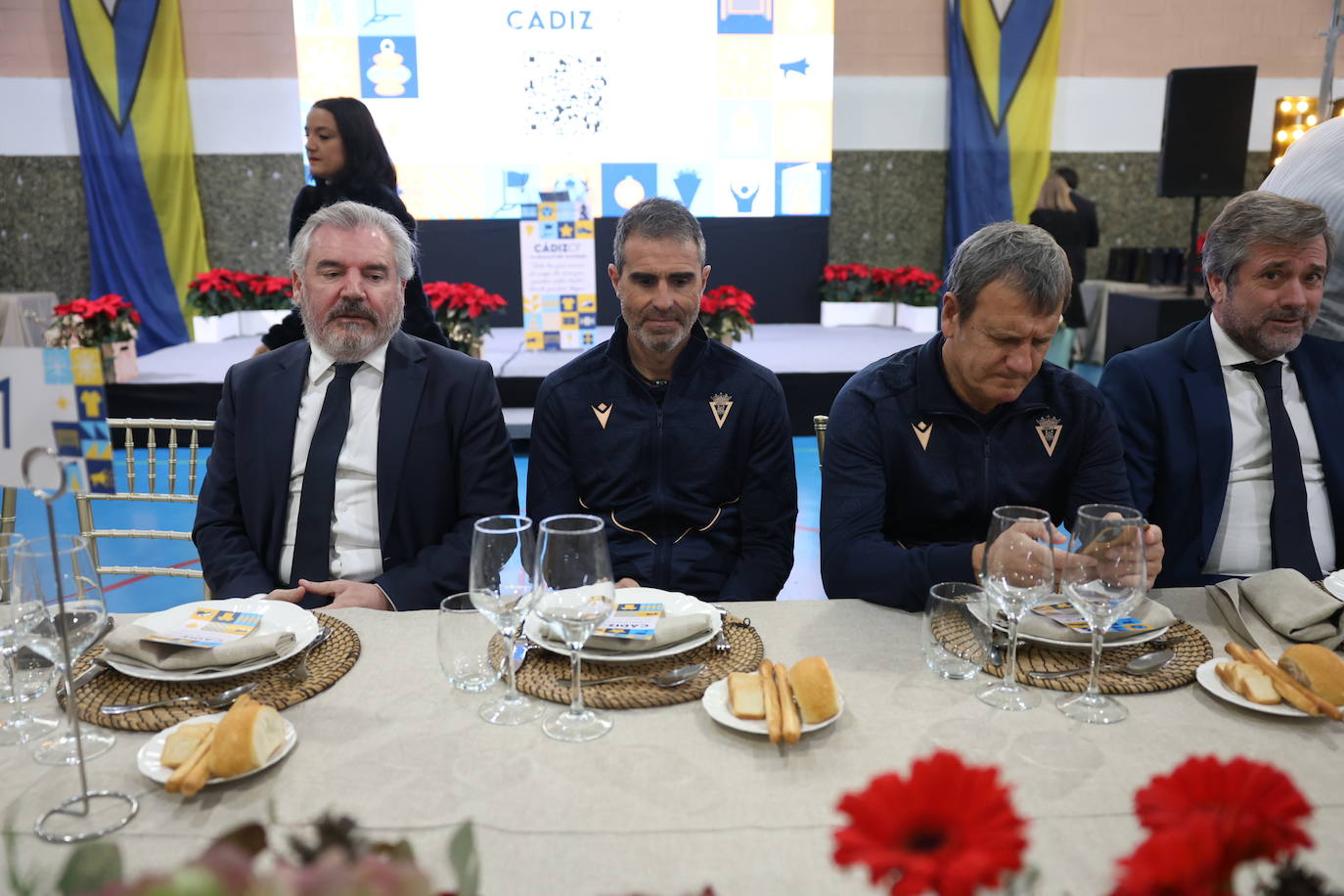 Las imágenes de la comida de Navidad del Cádiz CF