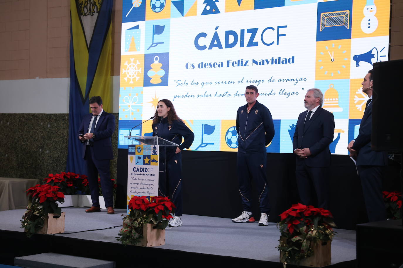 Las imágenes de la comida de Navidad del Cádiz CF