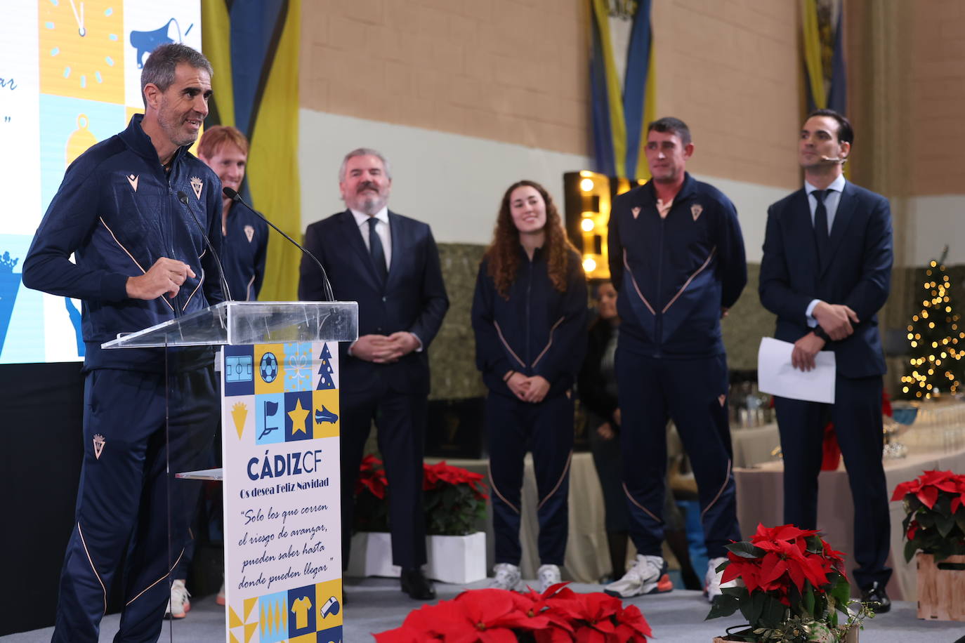 Las imágenes de la comida de Navidad del Cádiz CF