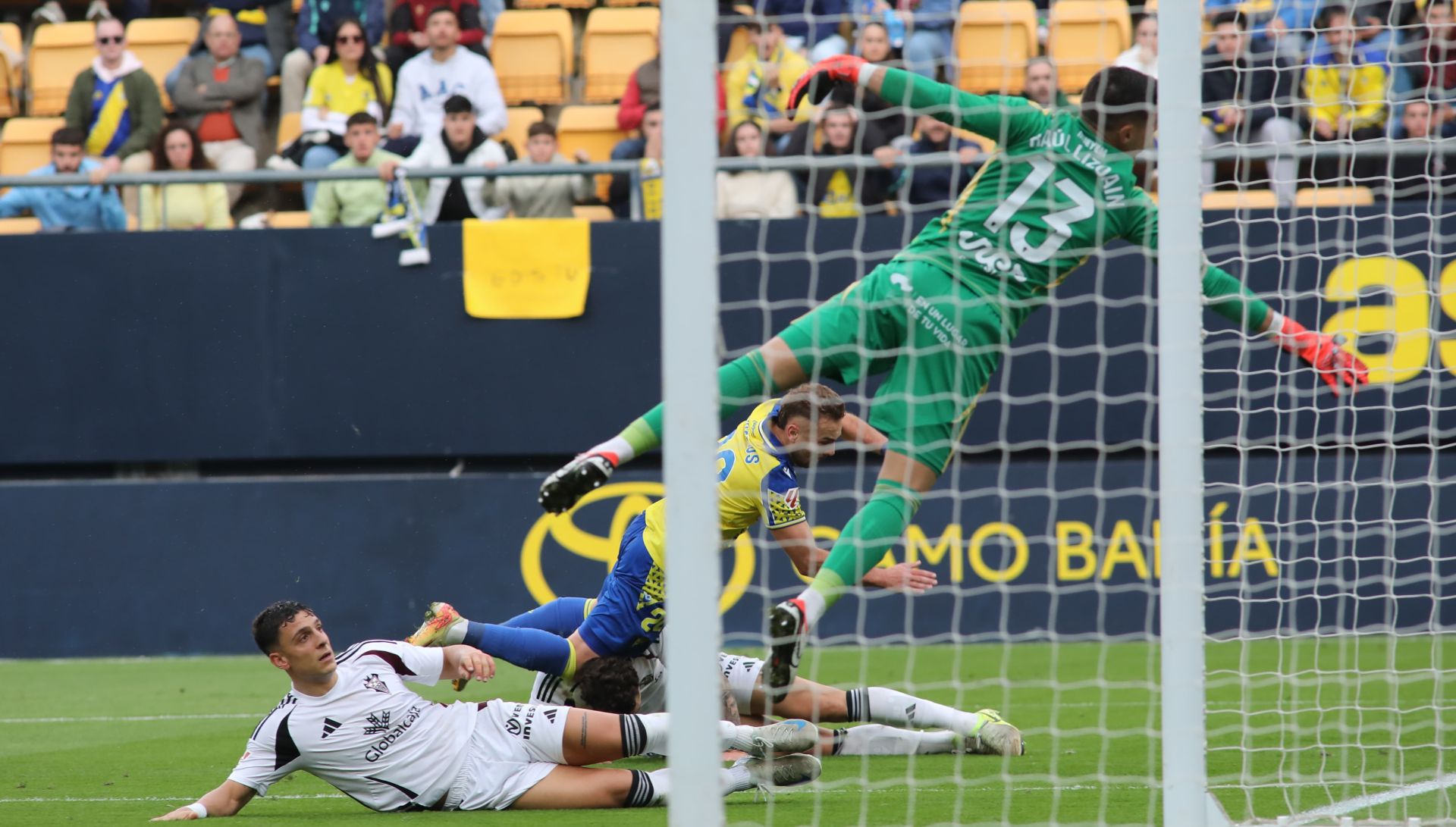 Fotos: Las mejores imágenes del partido Cádiz-Albacete