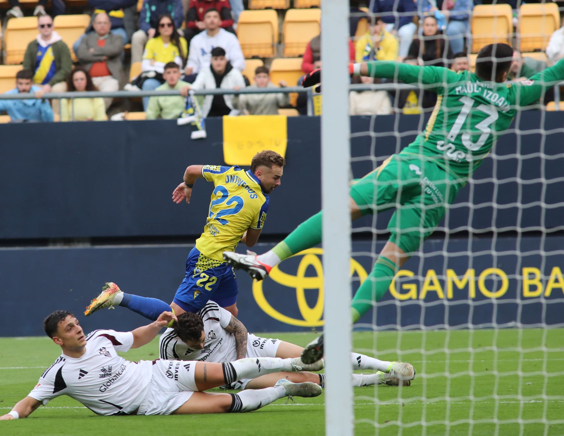 Fotos: Las mejores imágenes del partido Cádiz-Albacete