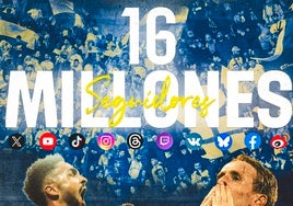 El Cádiz CF vuelve a celebrar un hito... fuera de los terrenos de juego