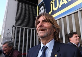 Juan José 'Sandokán' ya tiene una puerta en el Estadio Carranza.