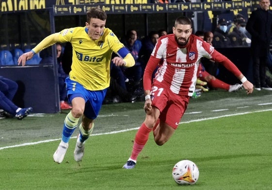 Salvi durante su etapa en el Cádiz CF.