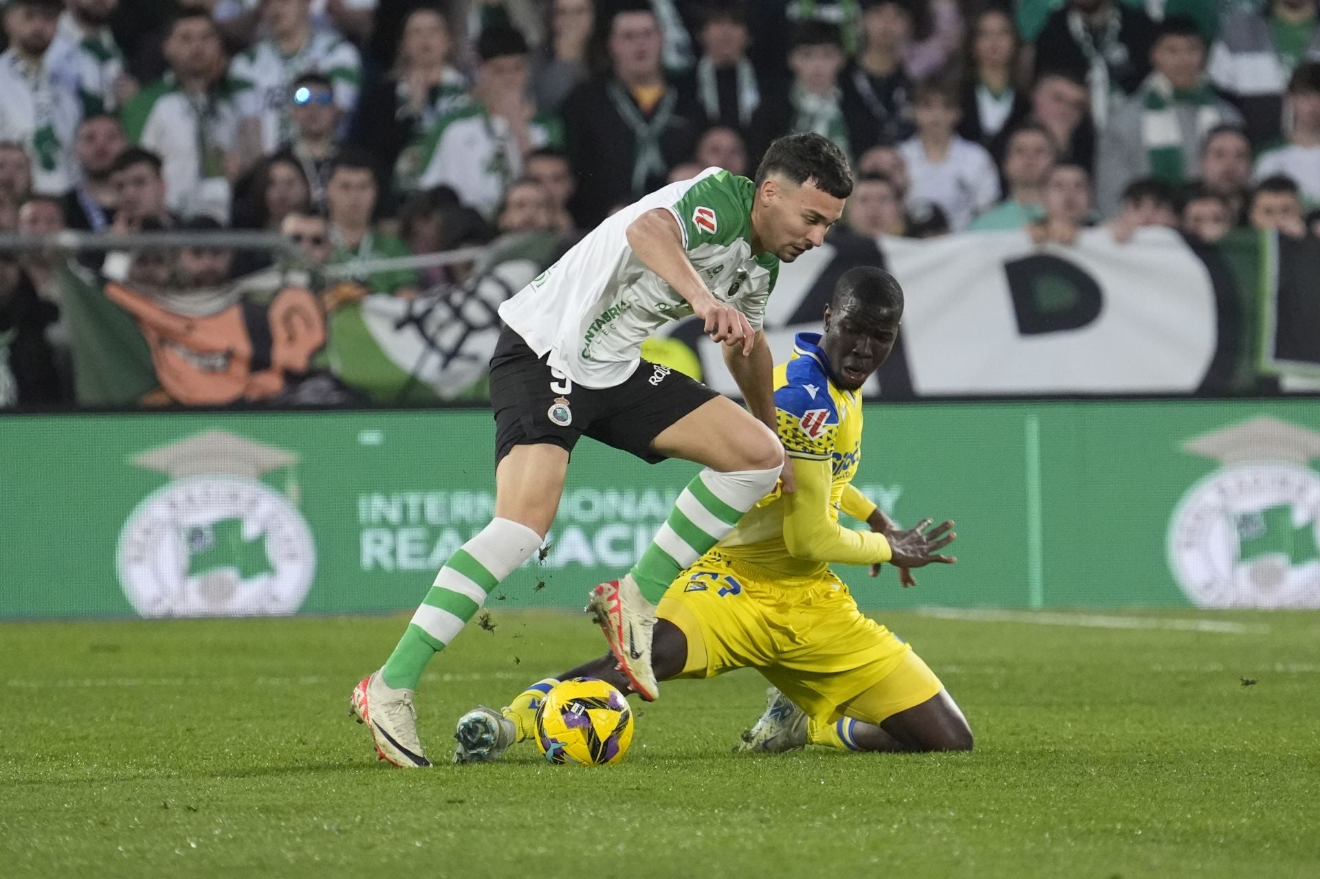 Fotos: El partido Racing - Cádiz, en imágenes