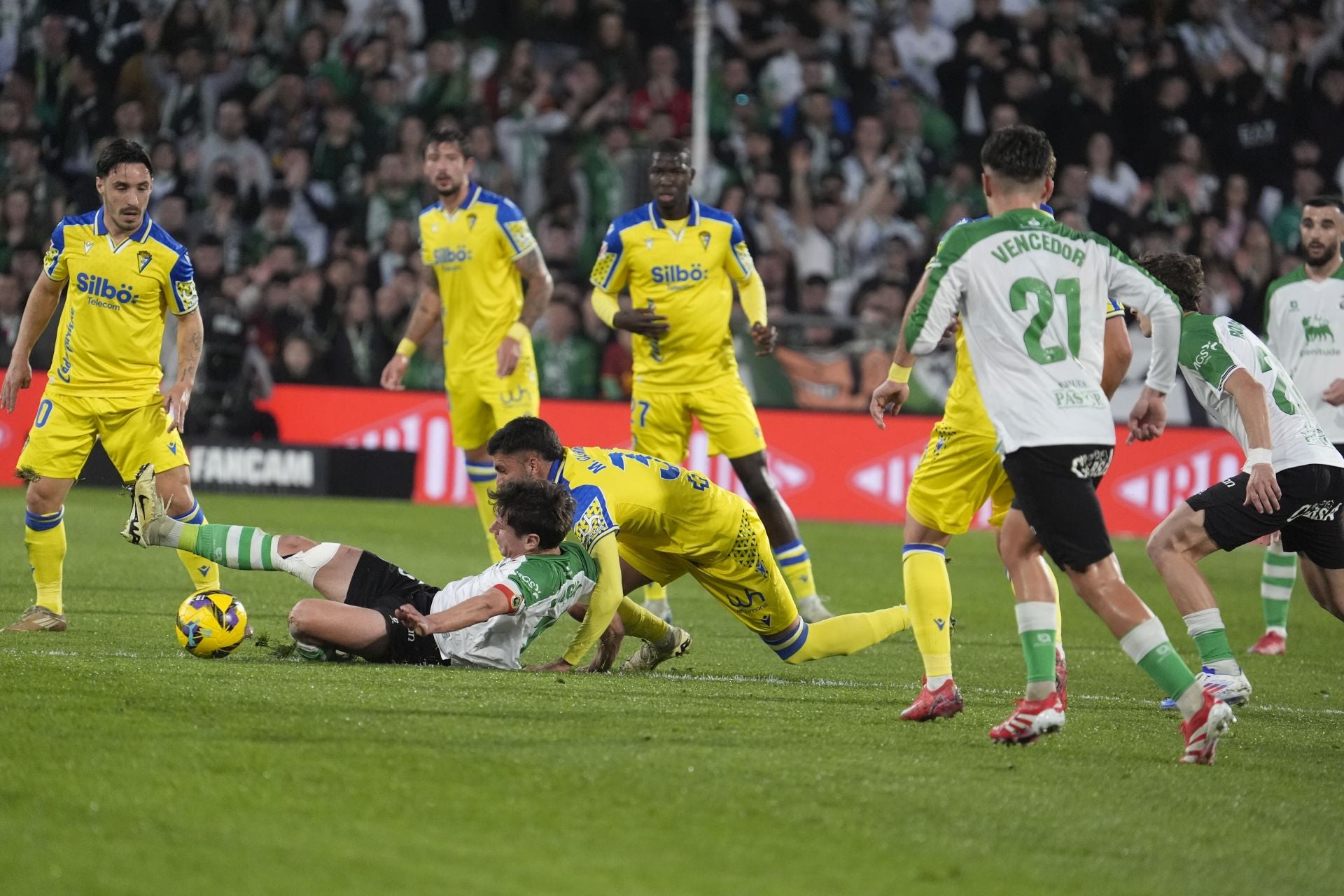 Fotos: El partido Racing - Cádiz, en imágenes