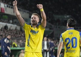 El Cádiz CF, a ocho puntos del 'play off' de ascenso