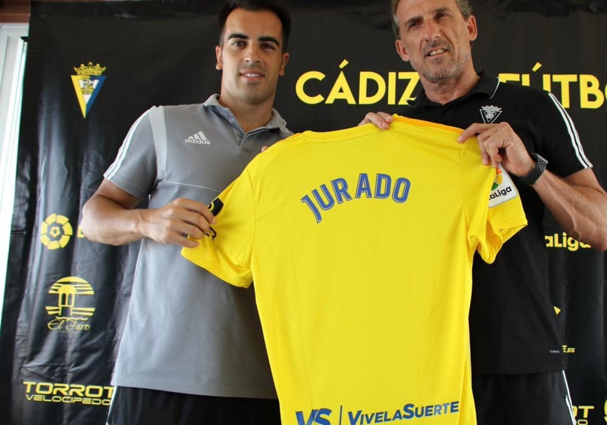 Jurado llegó con Óscar Arias como director deportivo.