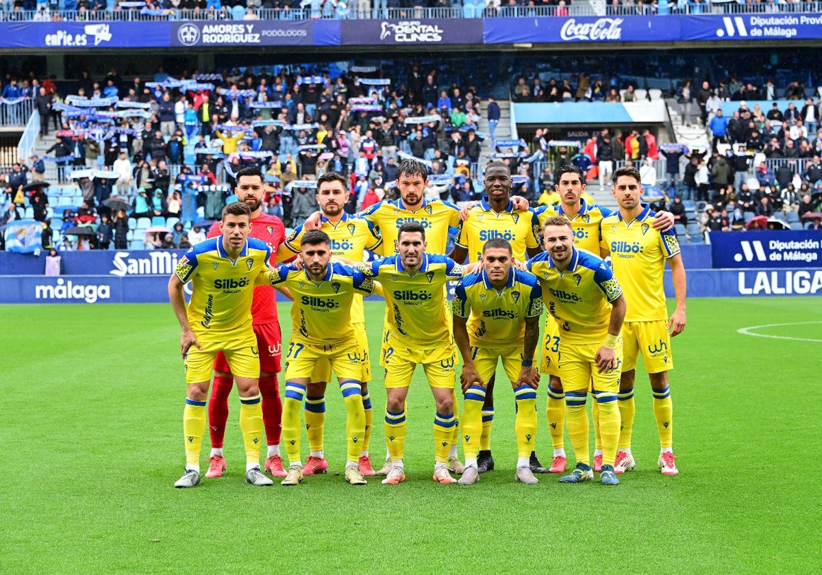 Once presentado por el Cádiz CF en el último encuentro ante el Málaga CF