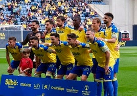 Así fue la alineación del Cádiz CF ante el Elche.