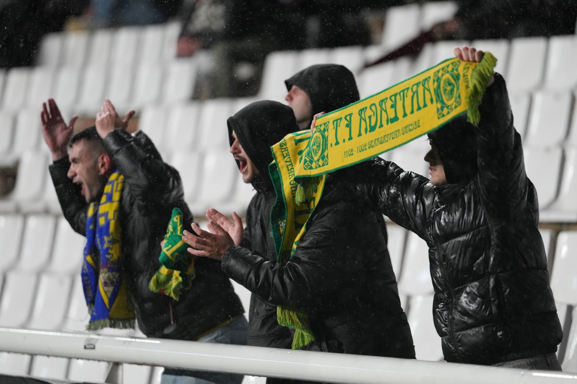 Las imágenes del Burgos-Cádiz CF