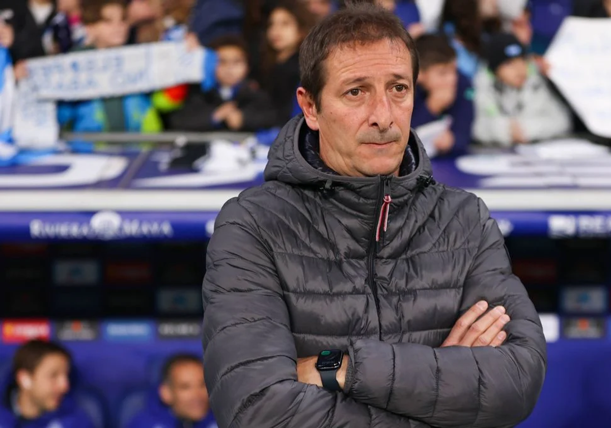 Luis MIguel Ramis, entrenador del Burgos