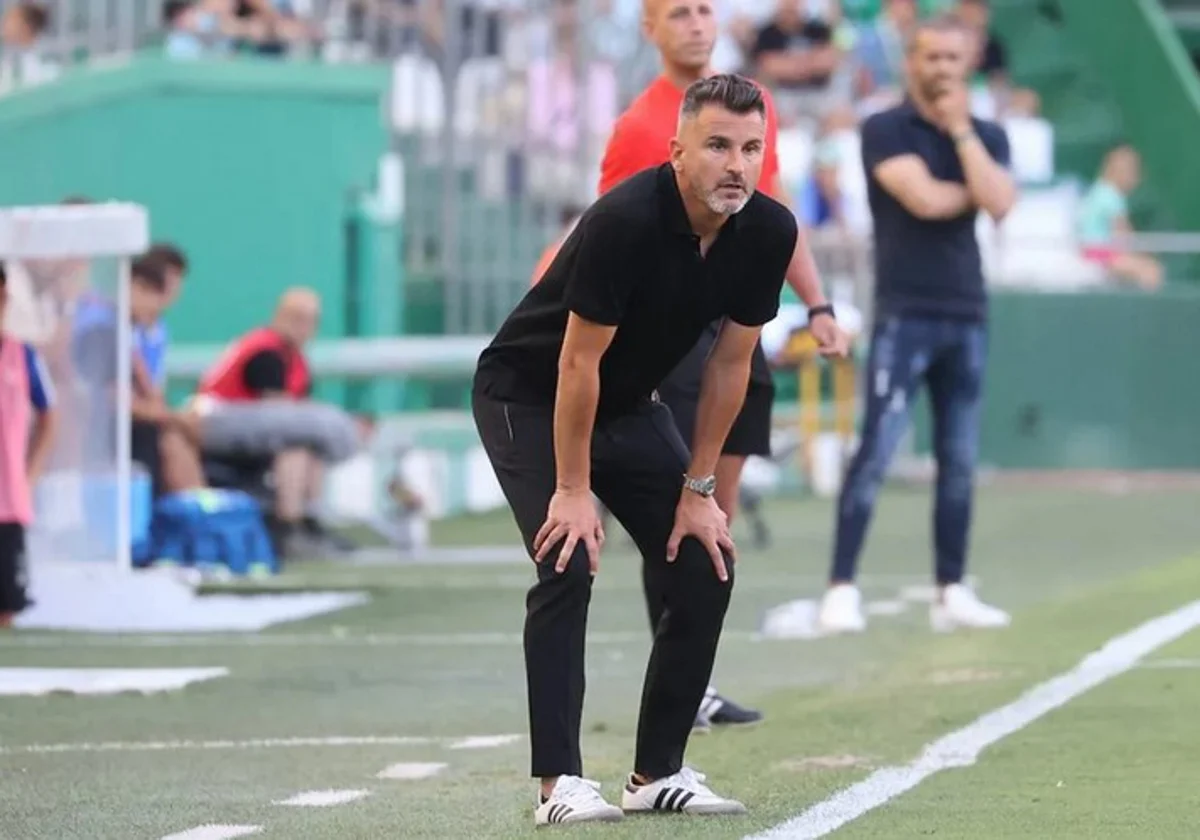 Iván Ania, entrenador del Córdoba