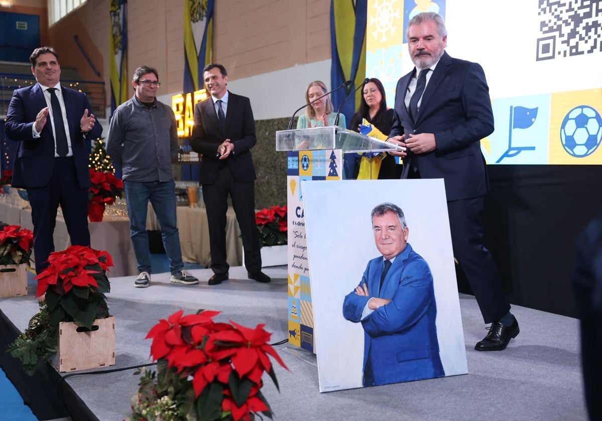 Manuel Vizcaíno, presidente del Cádiz CF.