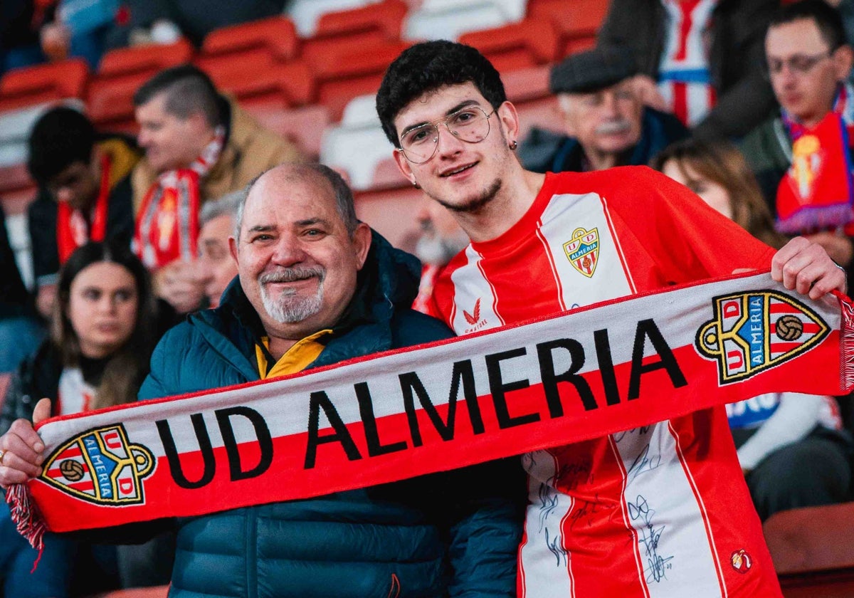 Los seguidores de la UD Almería estarán presentes en Cádiz.