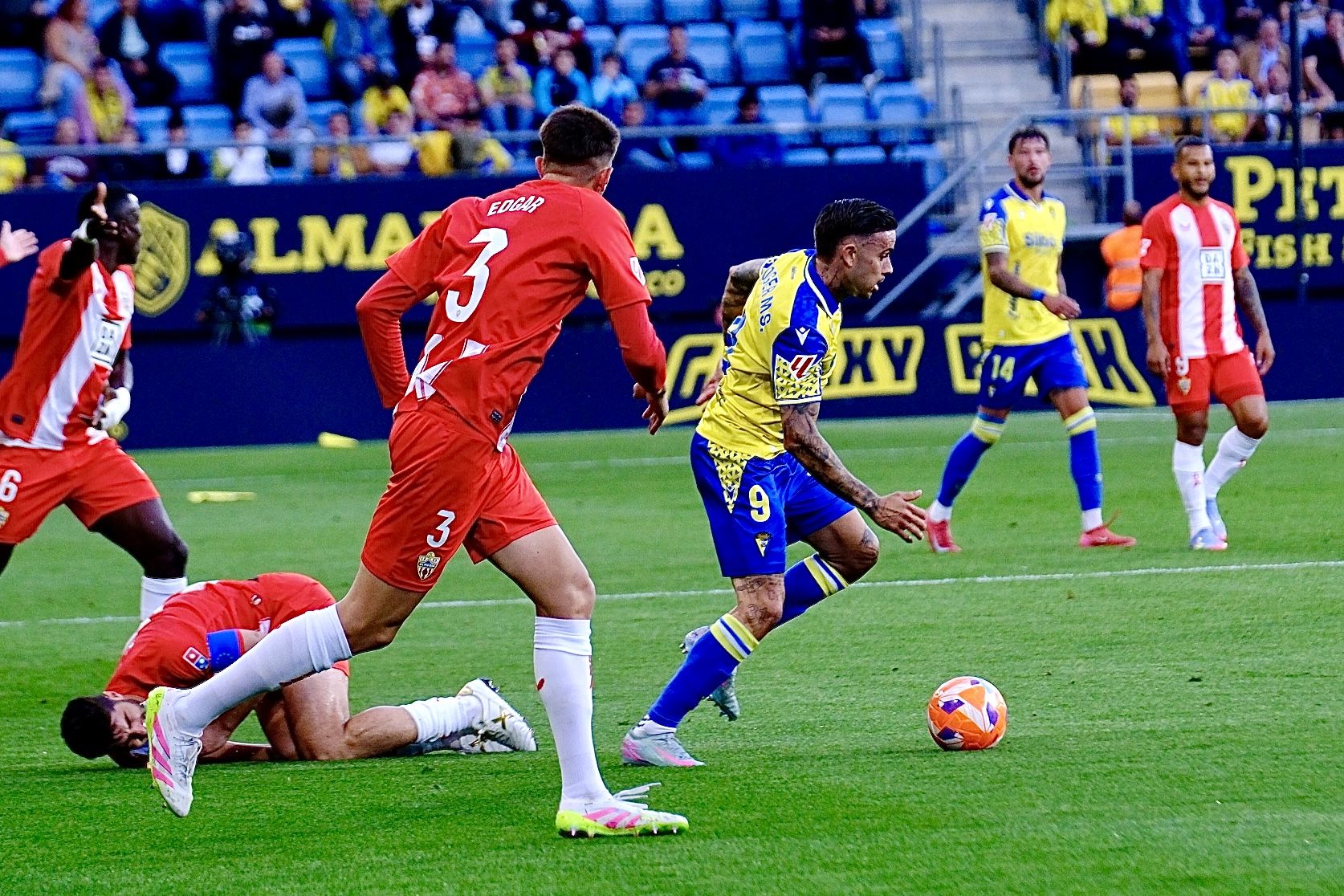 Las imágenes del Cádiz - Almería