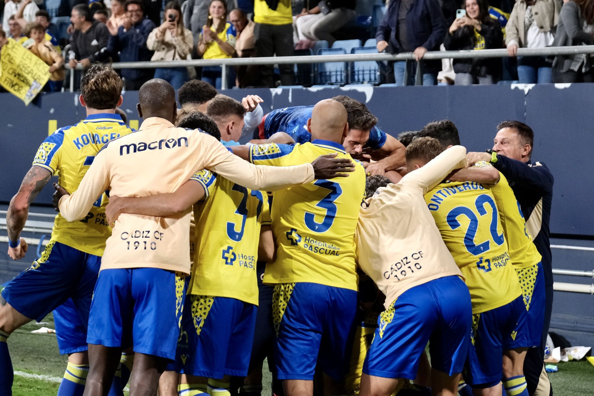 Las imágenes del Cádiz - Almería