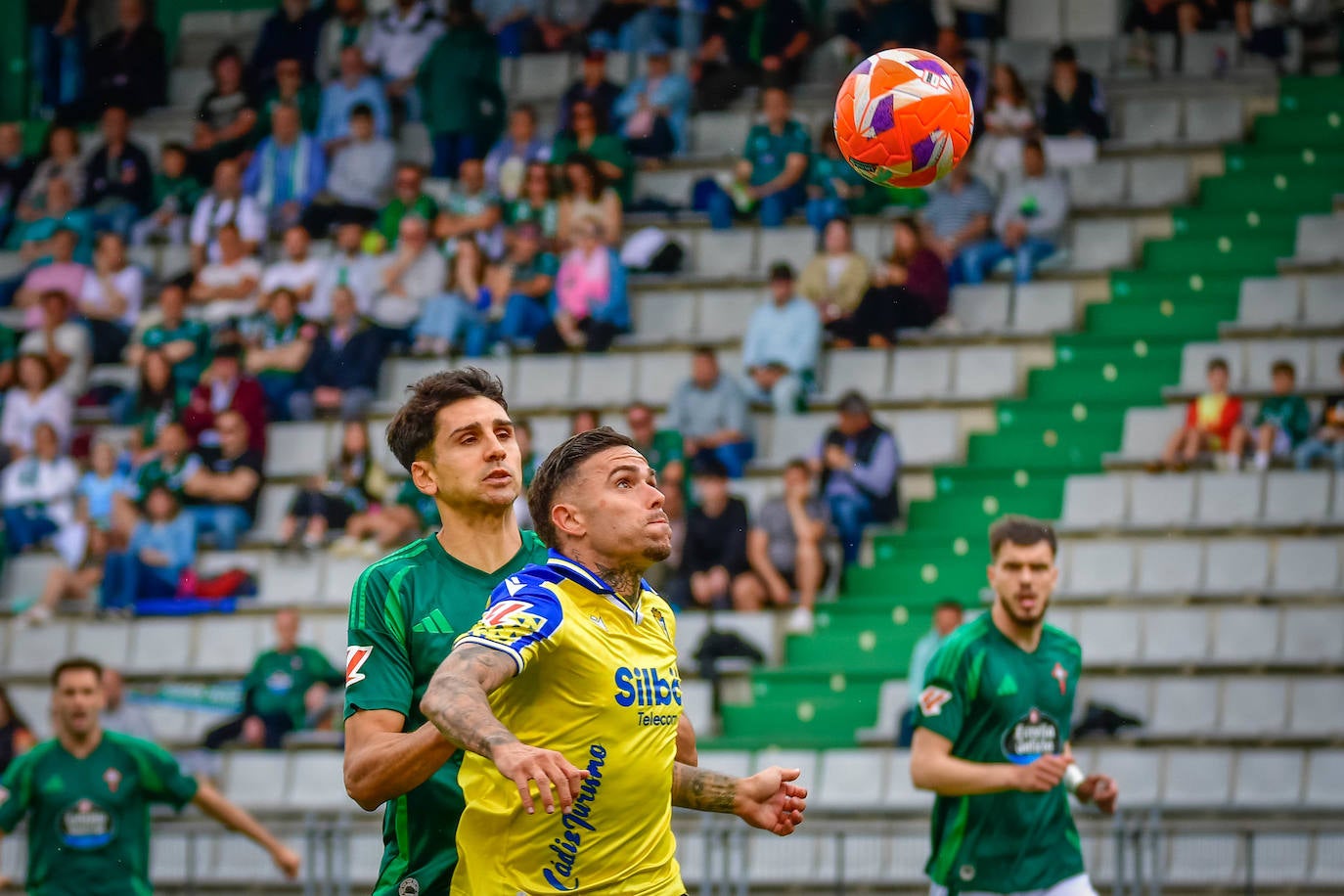 Fotos: así ha sido el partido del Racing de Ferrol - Cádiz