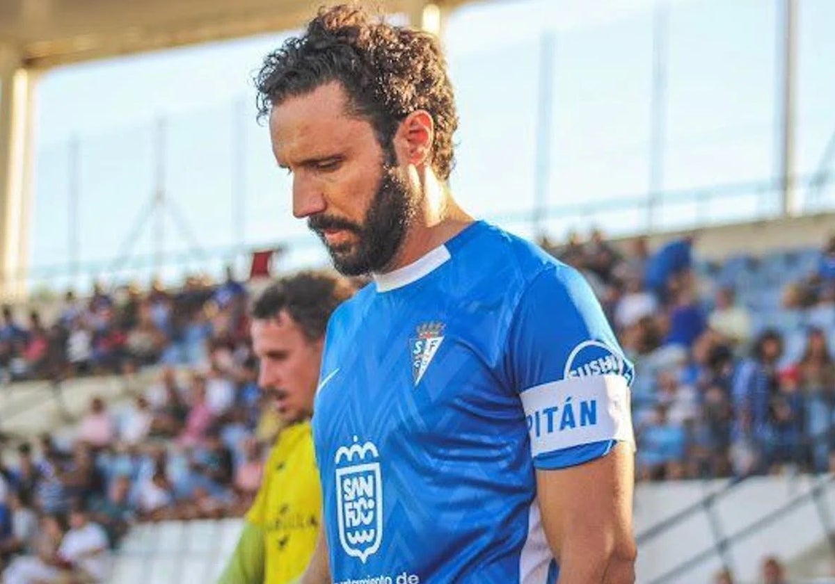 Germán ha colgado las botas en el San Fernando CD, el equipo de su ciudad.