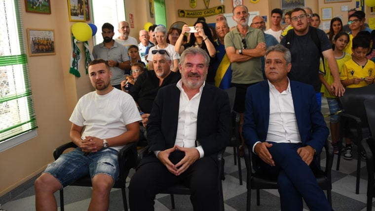El Cádiz CF también estuvo presente en Puerto Real.