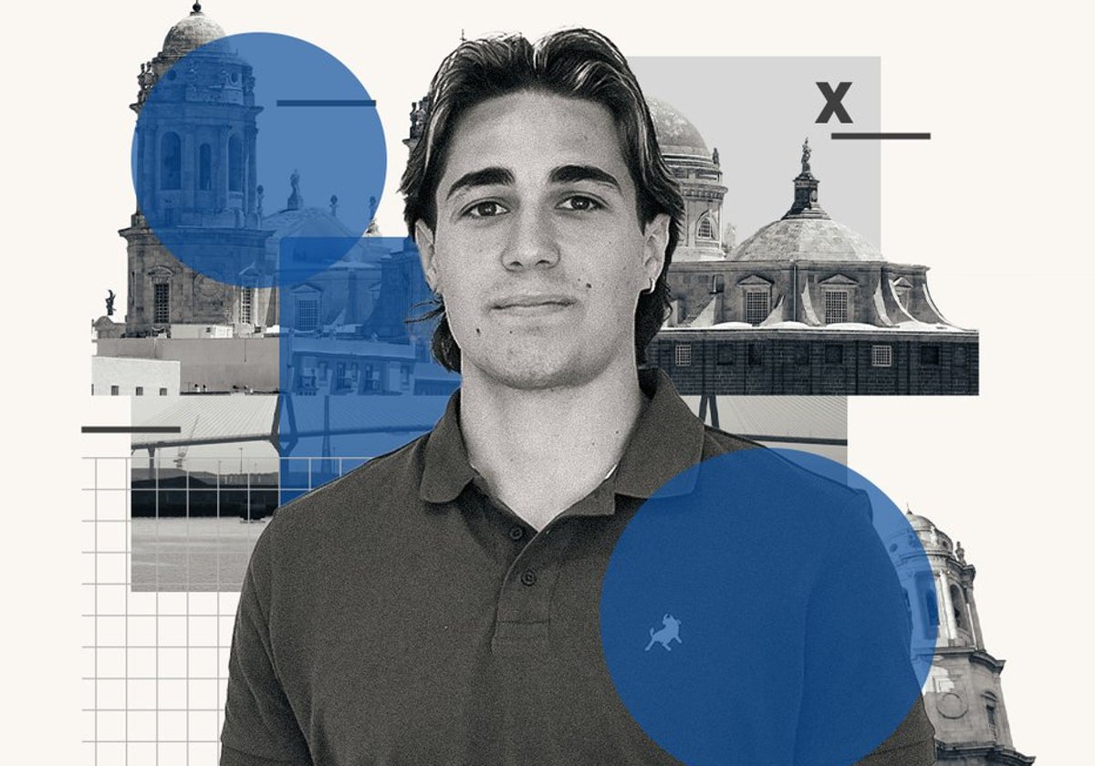 Mario Vela, nuevo jugador del Cádiz CF Mirandilla.