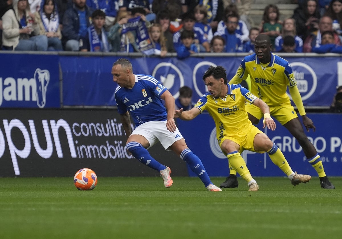 El Cádiz CF ha jugado esta temporada ante el Real Oviedo.