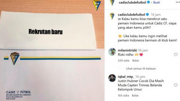 Imagen publicada en varios medios de comunicación de Indonesia.