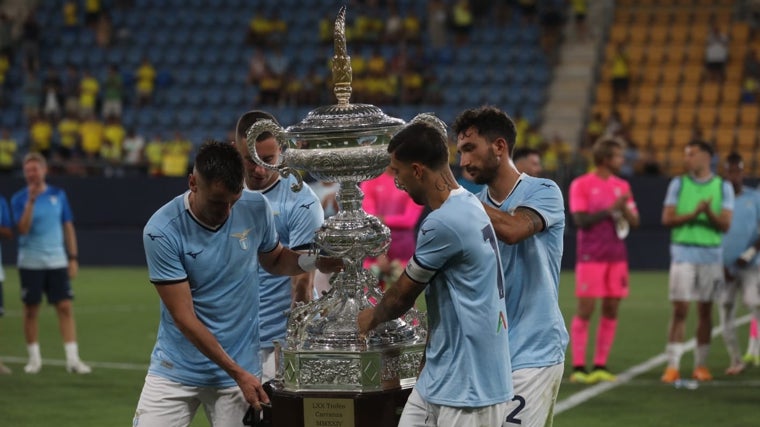 La Lazio ganó la pasada edición del Trofeo Carranza.