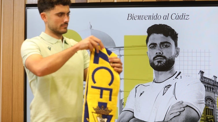 Sergio Ortuño, nuevo jugador del Cádiz CF: «Era el momento de dar un pasito más en mi carrera»