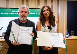 El Cádiz CF y la Junta de Andalucía firman el Pacto Andaluz por la Conciliación y la Corresponsabilidad