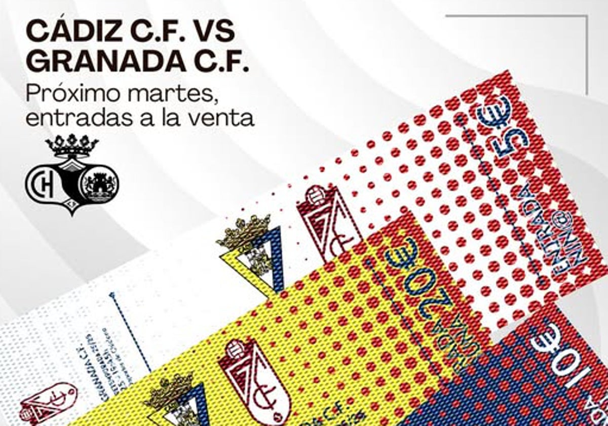 Cádiz CF y Granada CF se verán las caras el próximo sábado en Chiclana de la Frontera.