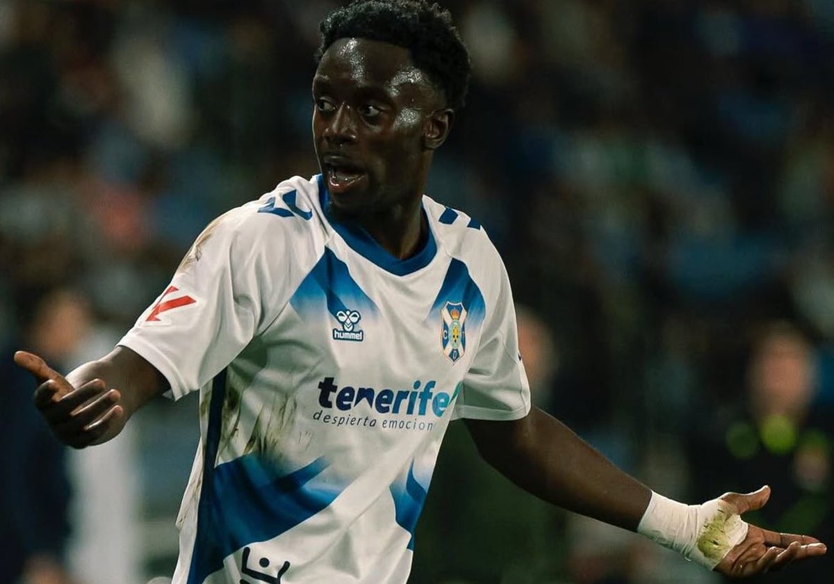 Yussi Diarra, nuevo centrocampista del Cádiz CF.