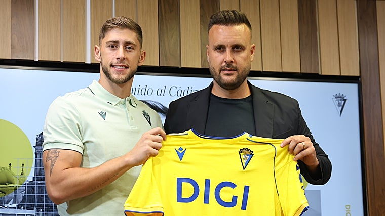 Jorge Moreno junto a Juan Cala.