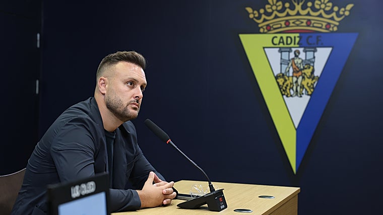 Juan Cala, director deportivo del Cádiz CF.