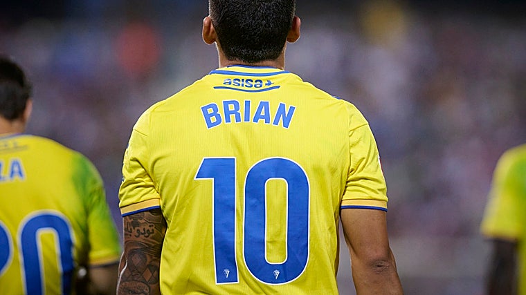 Brian Ocampo es el '10' del Cádiz CF.