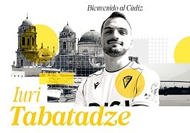 El Cádiz CF hace oficial el fichaje de Tabatadze