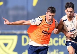 El Cádiz CF dice adiós a Sobrino y Alcaraz