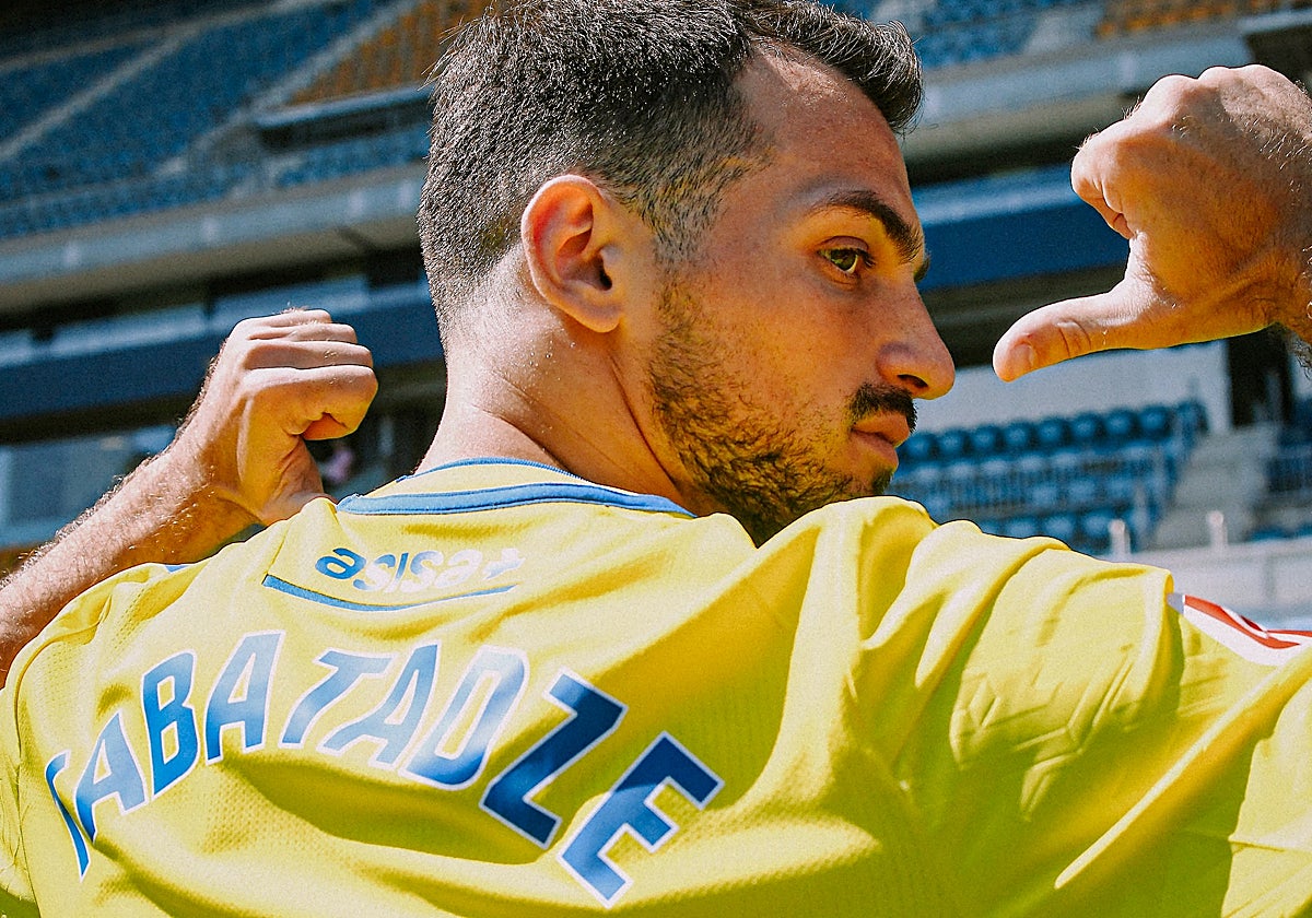 Iuri Tabatadze, nuevo jugador del Cádiz CF.