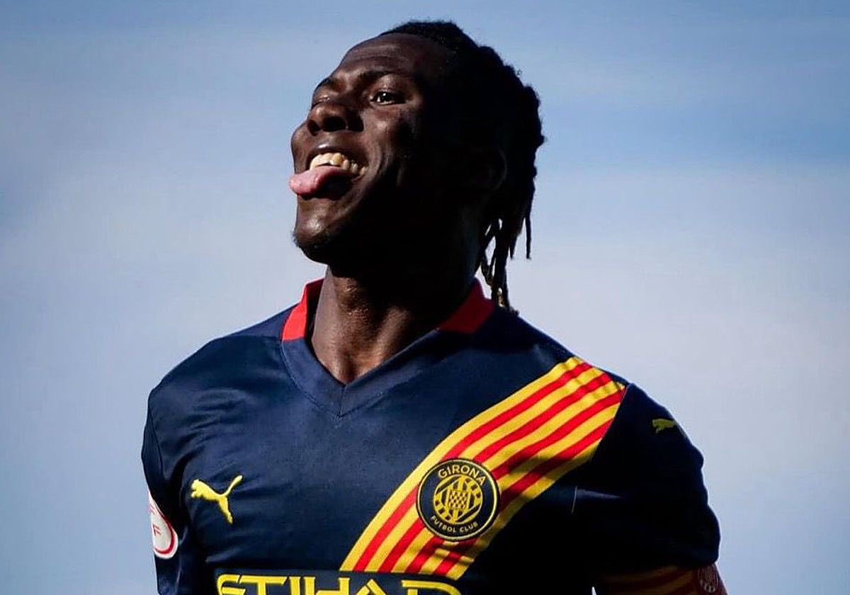 Dawda Camara, nuevo delantero del Cádiz CF.