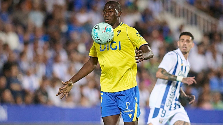 Moussa Diakité es una de las sensaciones de este Cádiz CF.