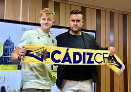 Pelayo: «Esta cesión no es un trampolín porque yo quiero subir a Primera con el Cádiz CF»