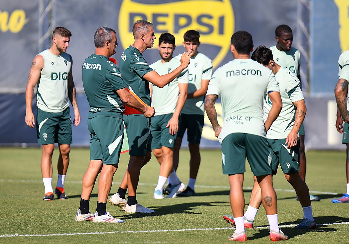 Garitano y su tropa.