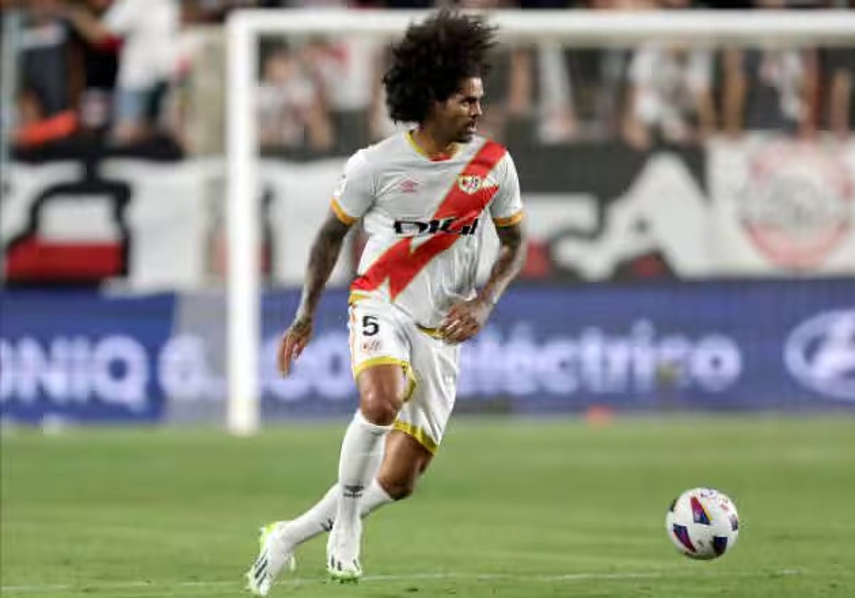 Aridane, con el Rayo.