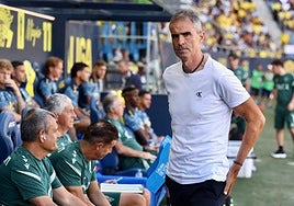 Garitano analiza a su Cádiz CF: «Este equipo tiene que seguir creciendo»